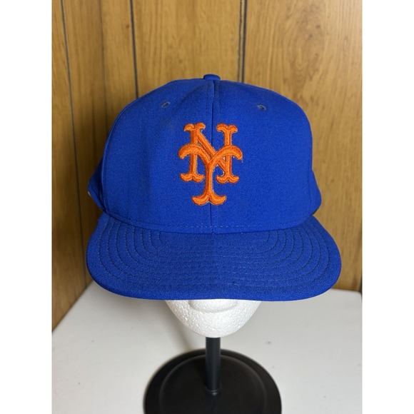 AJD Other - Vintage 80s 90s New York Mets AJD Snapback Made In USA Solid Pannel Blue